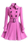 Elite Structured Wool Trench Coat
