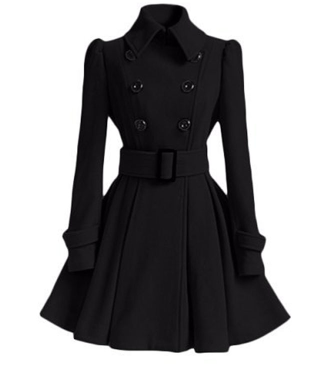 Elite Structured Wool Trench Coat