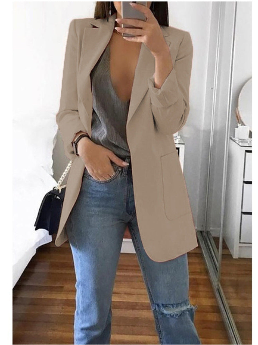 Blazer Intemporel Noir cintré