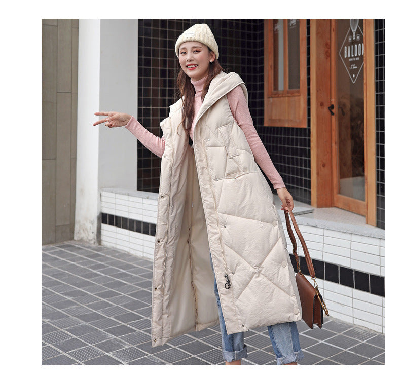 Taylor Hooded Puffer Vest