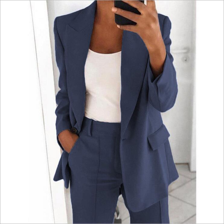 Parisian Blue Blazer Tailor Set