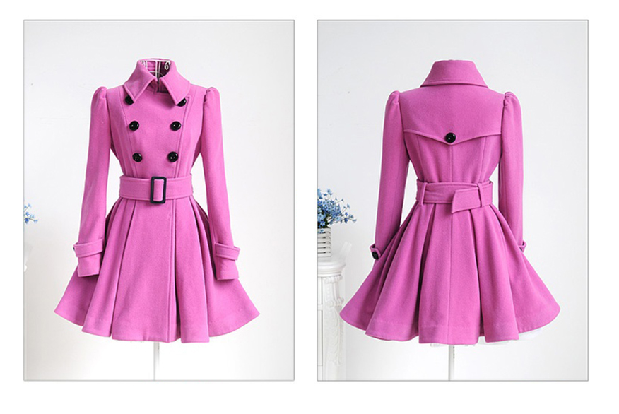 Elite Structured Wool Trench Coat