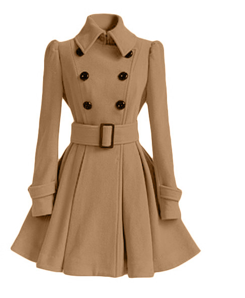 Elite Structured Wool Trench Coat