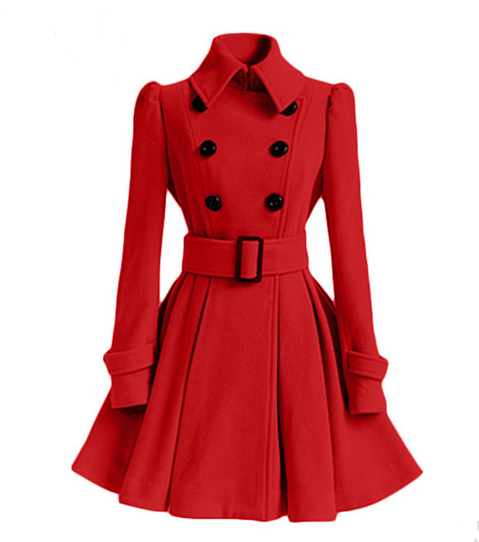 Elite Structured Wool Trench Coat