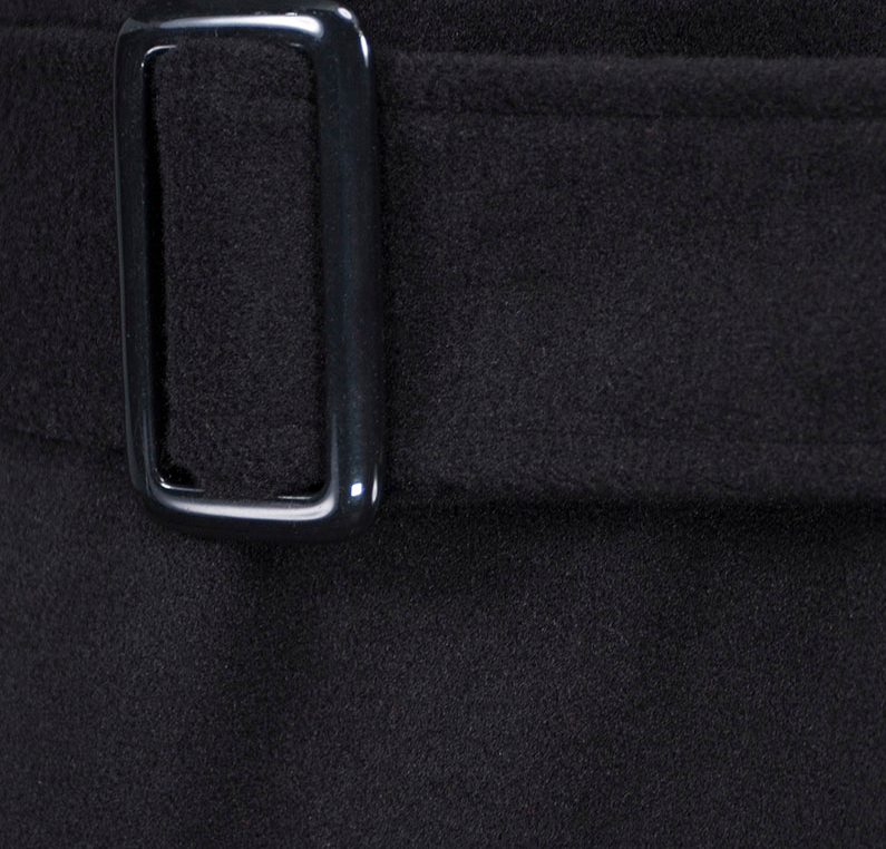 Elite Structured Wool Trench Coat