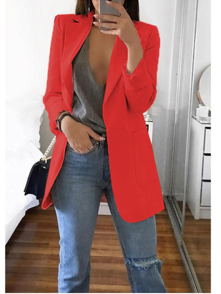 Blazer Intemporel Noir cintré