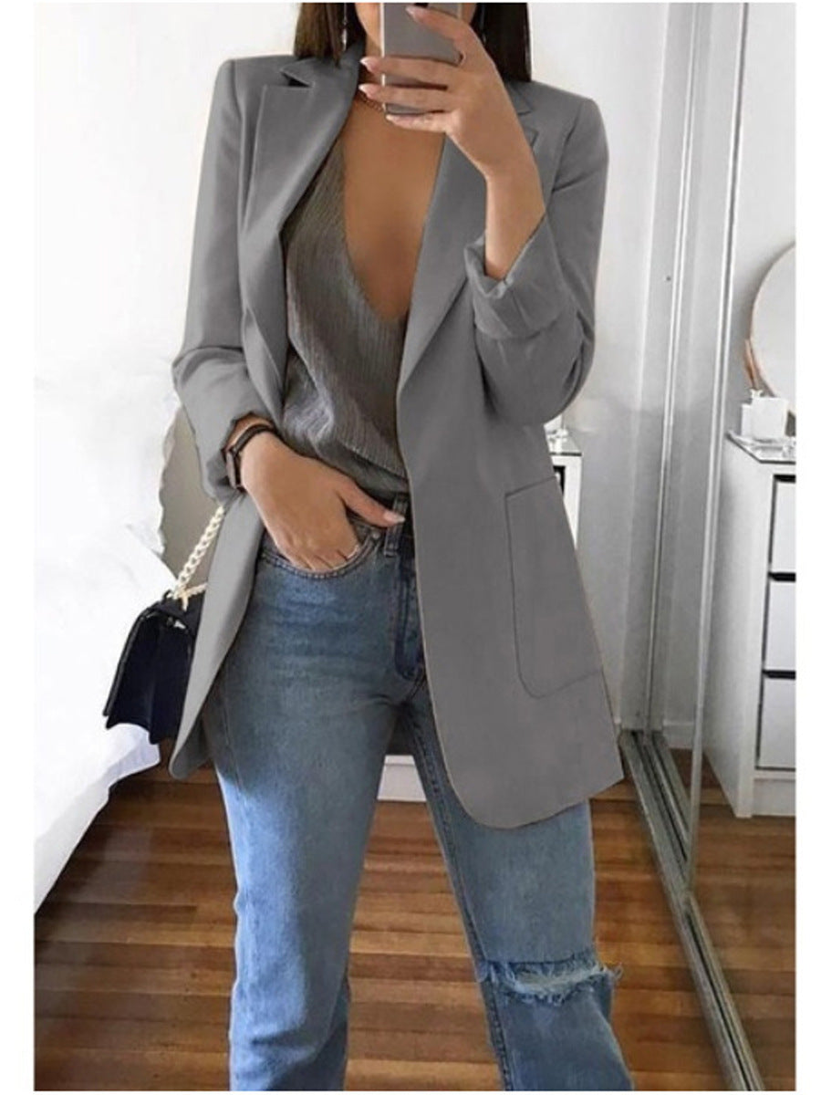 Blazer Intemporel Noir cintré